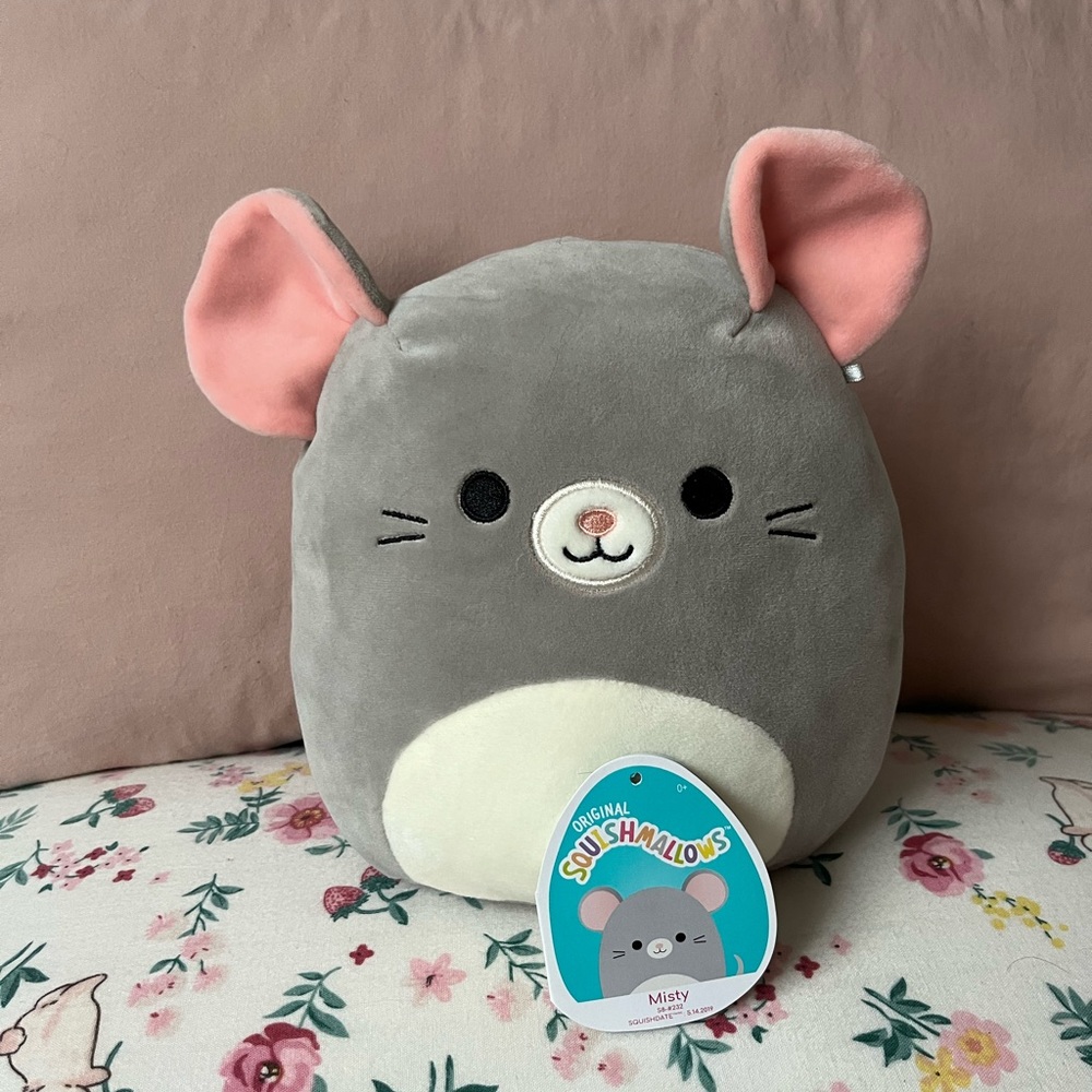 8” misty mouse squishmallow